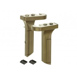 312567 - Paire de supports Patio 6080 bronze