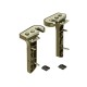 312567 - Paire de supports Patio 6080 bronze