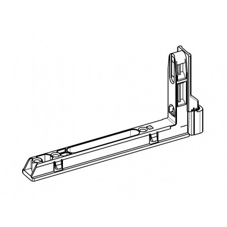 740072 - Pivot d'angle A16 Designo droit