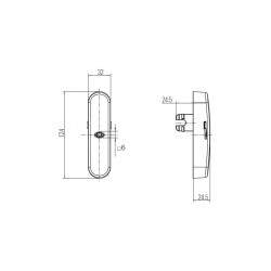 570458 - Crémone à fourche argent