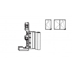 616372 - Pivot d'angle Alu 12/20-13 droit