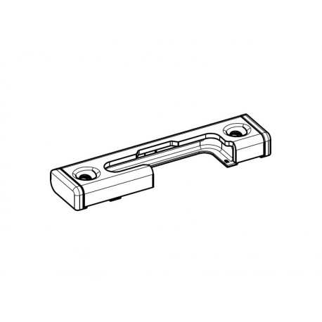 2021668 - Gâche sécurité acier droite F20