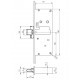 378863 - Serrure C600 Tandeo 45/92/8