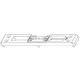 769263 - Gâche centrale H620 Fasteo droite
