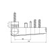 492347 - Cache court noir palier d'angle K