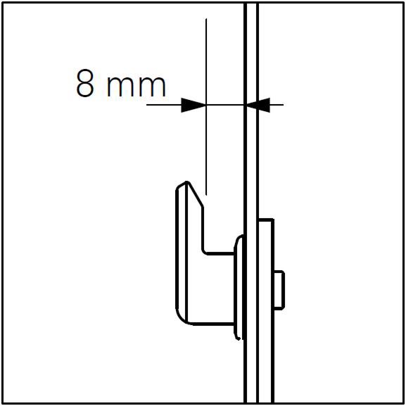 Crochet de 8 mm