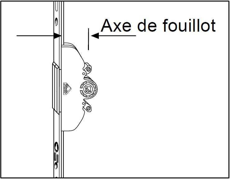 Fouillot de 25 mm ou plus