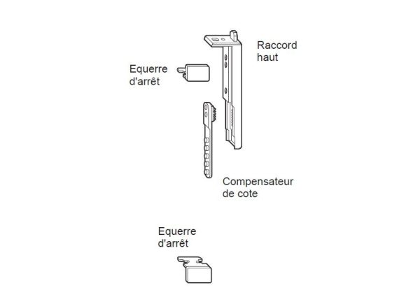 Prolongateur haut pour crémone SF 7/8