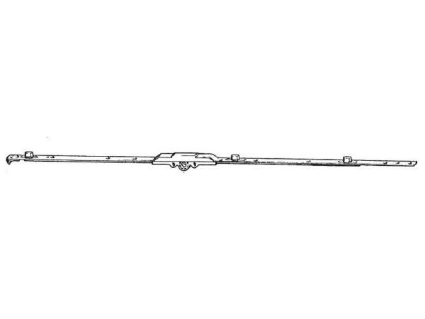Crémone-verrou F7,5 L1100