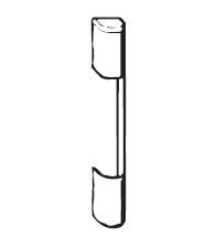 Cache argent palier ALU 200