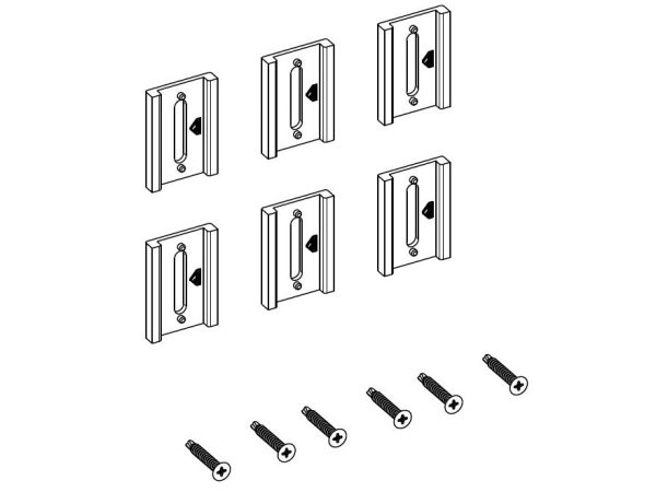 Jeu de 6 cales S005