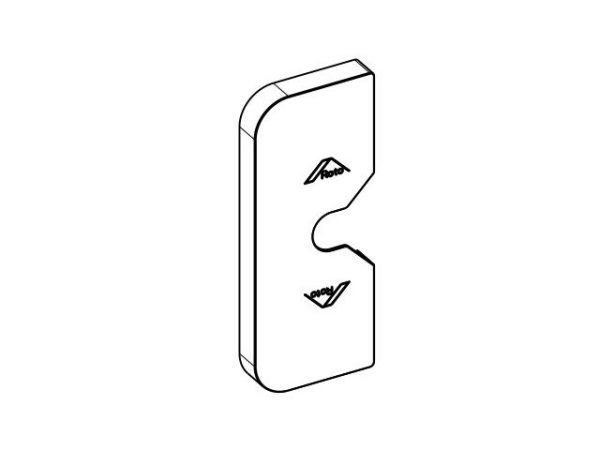 Cache blanc pour VM Inowa PVC