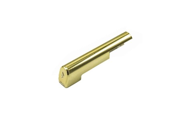 Cache laiton brillant pivot d'angle T/A gauche